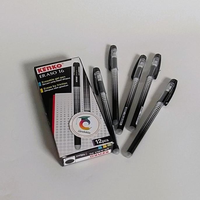 

yang dicari] Pulpen KENKO Eraso-16 Gel Hitam 0.5mm