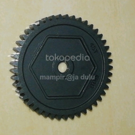 Heavy duty metal hardened spur gear 45T 32p traxxas trx4 adventure car