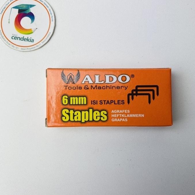 

\\\\\] Isi Stapler Staples Tembak ALDO 6mm Gun Tackers