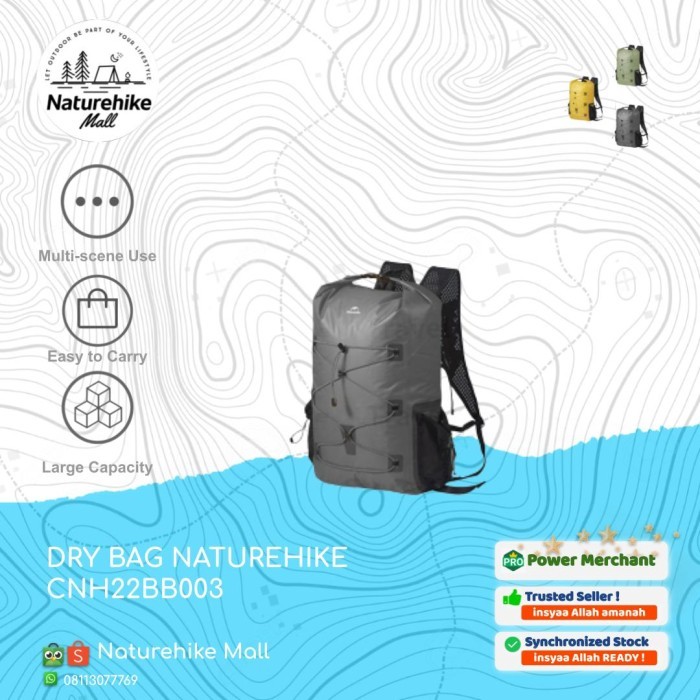 DRYBAG / TAS ANTI AIR / WATERPROOF RESISTANT NATUREHIKE CNH22BB003