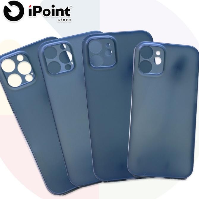 Sale Case Iphone 12 Series Super Tipis Ultra Slim Hardcase Pacific Blue