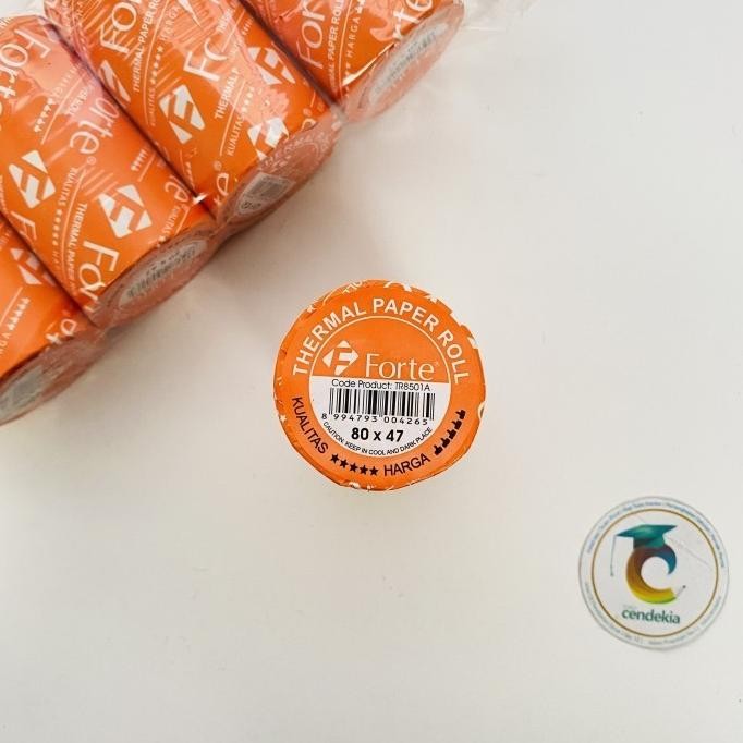

!!!!!!] Kertas Thermal Paper Roll FORTE 80x47