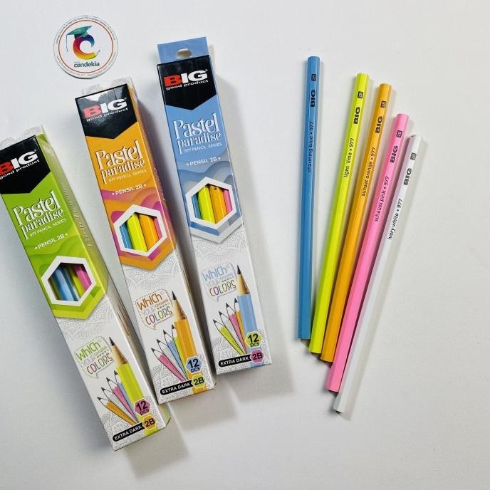 

best produk] Pensil BIG 977 Pastel Paradise