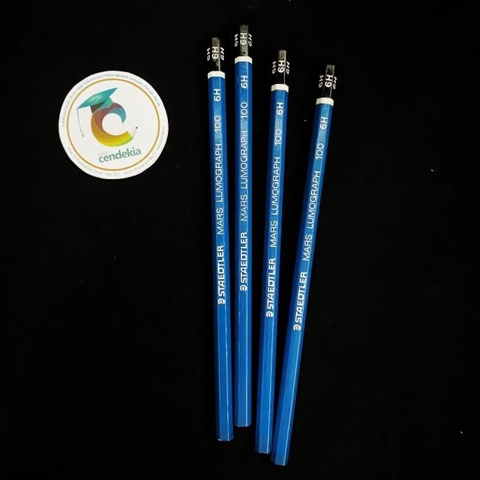 

Silahkan Order] Pensil 6H STAEDTLER Mars Lumograph 100