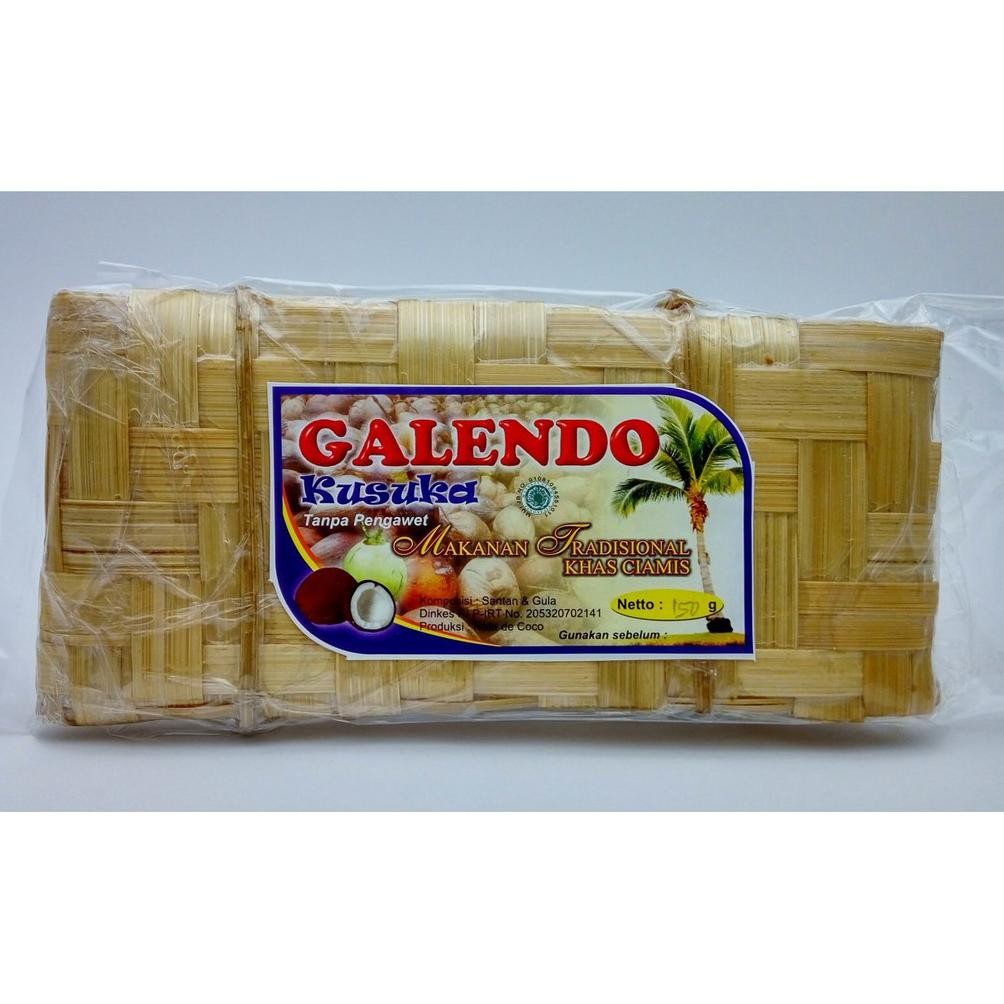 

Blondo Galendo khas ciamis kan bambu padat 150gr kur jadul seperti