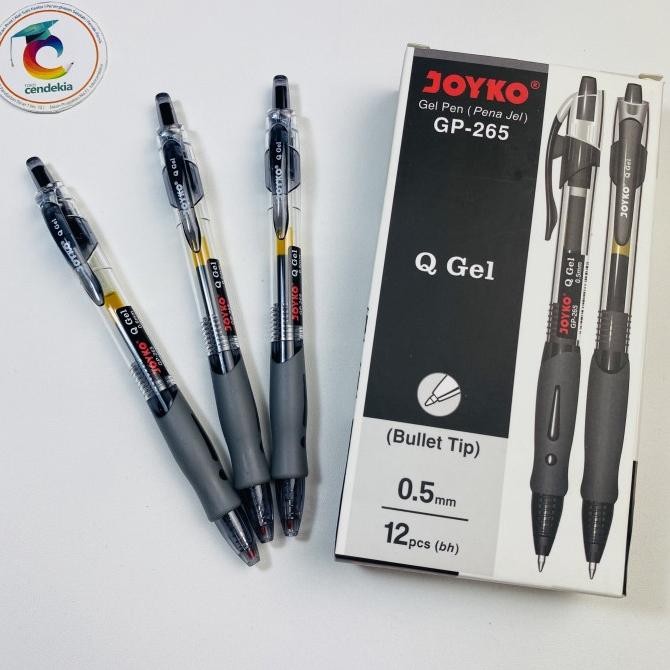 

:<:<:<:<] Pulpen JOYKO GP-265 gel hitam 0.5mm