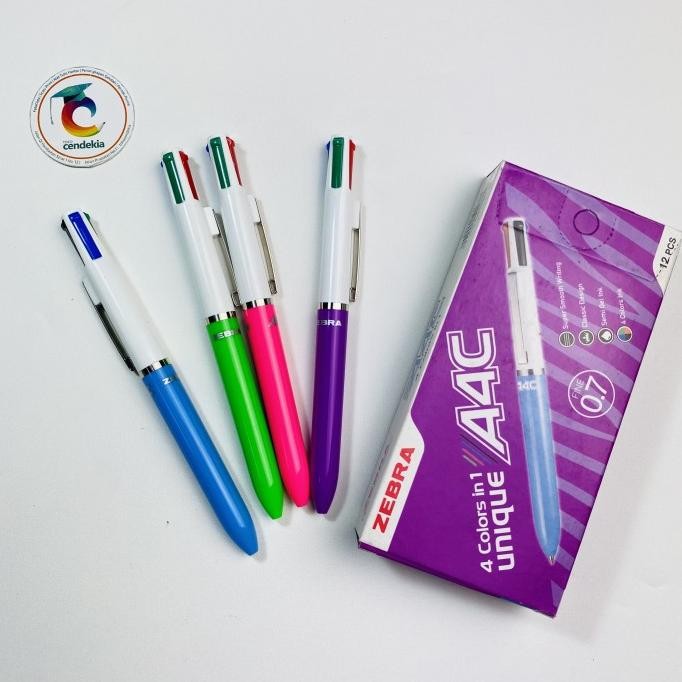 

------] Pulpen ZEBRA 4 warna 0.7mm