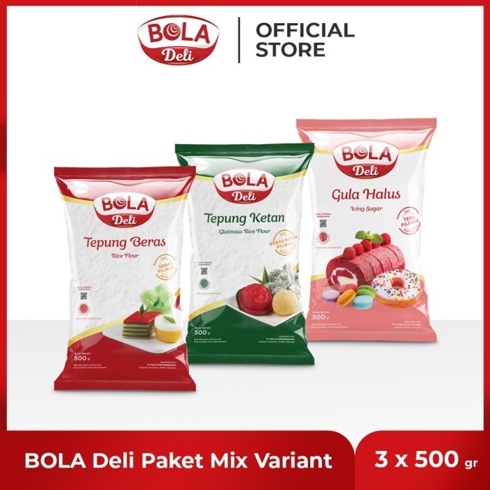 

TERLARIS! BOLA Deli Paket Mix Varian Isi 3