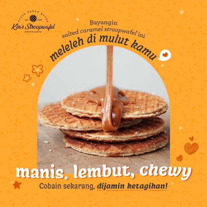 

Homemade Stroopwafel Halal Original