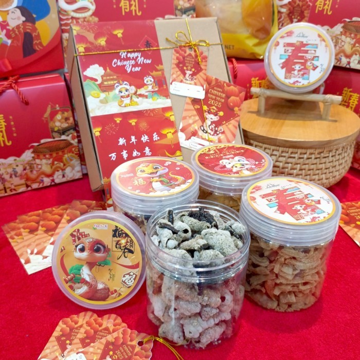 

Hampers Spesial Imlek + Vegan + Snacks + Parcel + Bingkisan + Imlek New