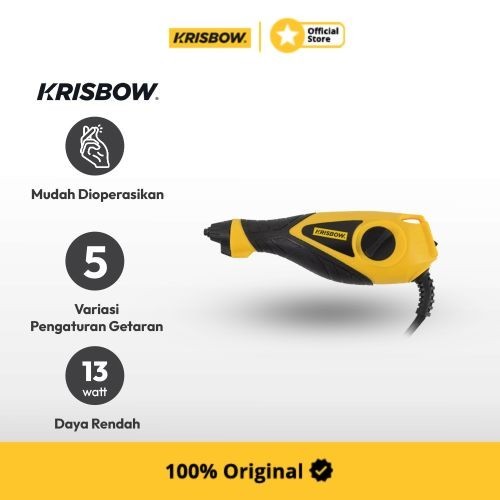 

PROMO! Krisbow Engraver Alat Ukir Listrik 13 Watt Ire13 - Kuning