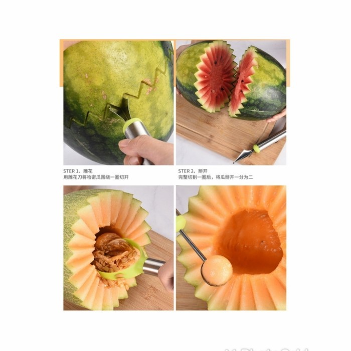 

3 pcs pisau ukir buah fruit Carving knife tools set