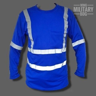 Kaos Panjang Lapangan Safety Scotlight - Kaos Proyek Bahan Dingin