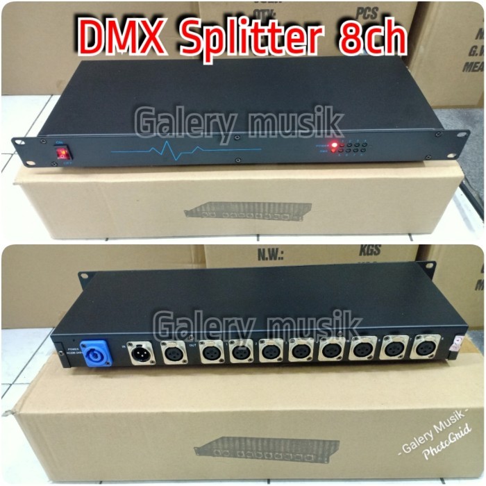 PROMO Splitter DMX control 8channel distributor dmx control
