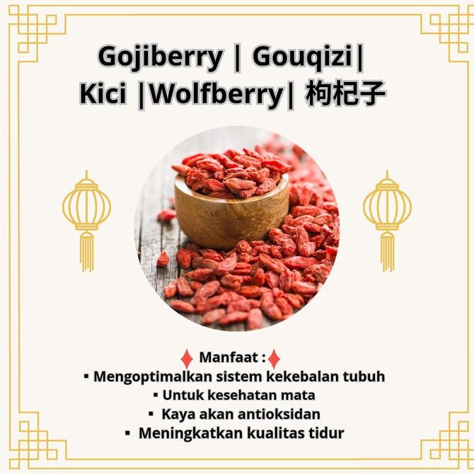 

Gojiberry [100gr] | Wolfberry| Kici |