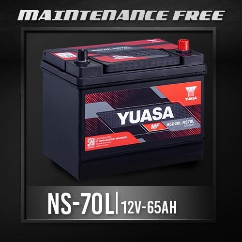 Yuasa Aki Mobil Ns70-L-Mf
