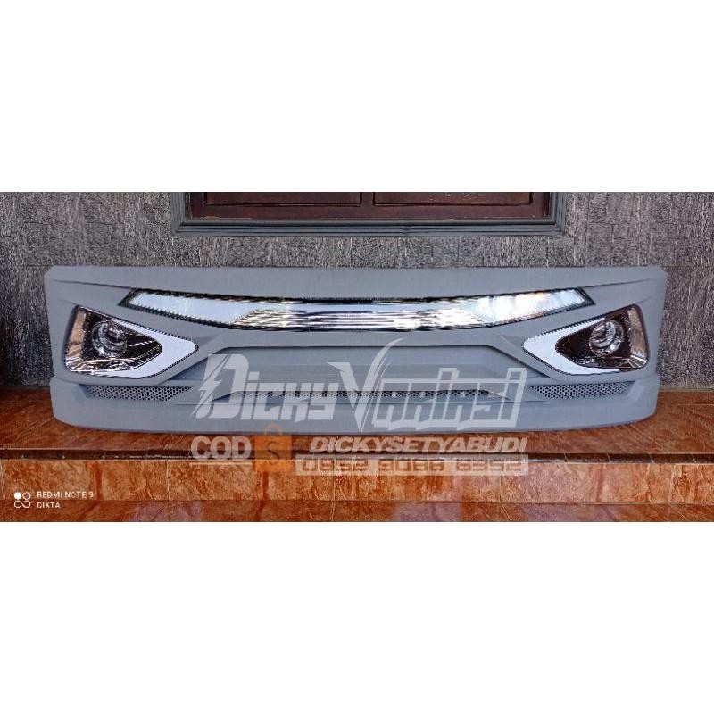 Bemper Canter Jet Bus 3 Sama Lampu