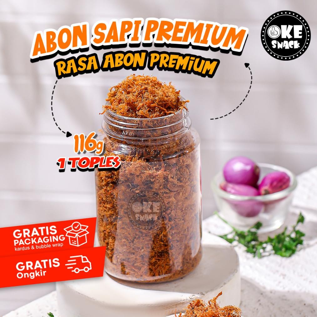 

Abon Sapi Toples Pum 1 Tobles - 116g