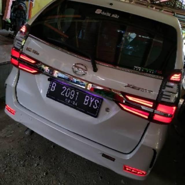 Upgret Stoplamp + Tranglit Custom Ledbar Avanza 2012 Ke 2019 Up Baru