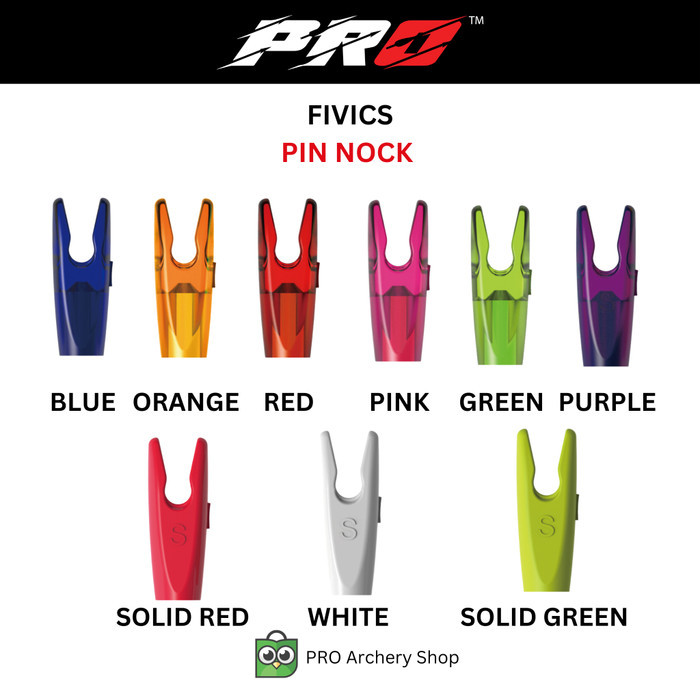 HOT SALE PIN NOCK FIVICS - NOCK PANAHAN RECURVE / COMPOUND