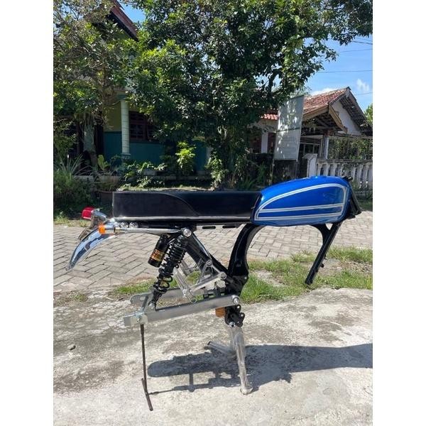 Bodi Set Cb 100/Rangka Cb Sudah Segrek K2 Rangka Cb Tangki Full Pres Jok Presisi Slebor Full Pres Sk