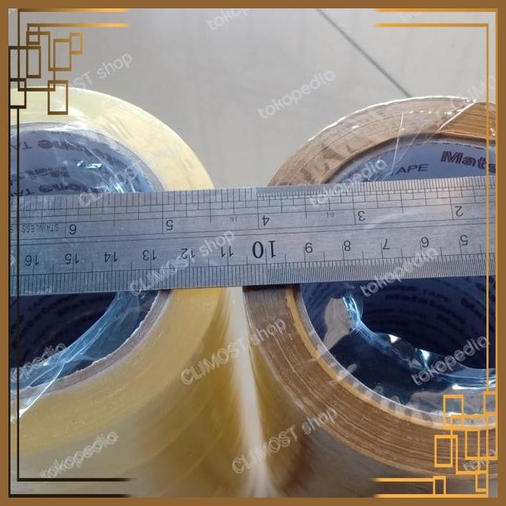 

[CTS] LAKBAN 45MMX100YARD PLAKBAN 2 INCHI LAKBAN BENING COKLAT 2" 45MM