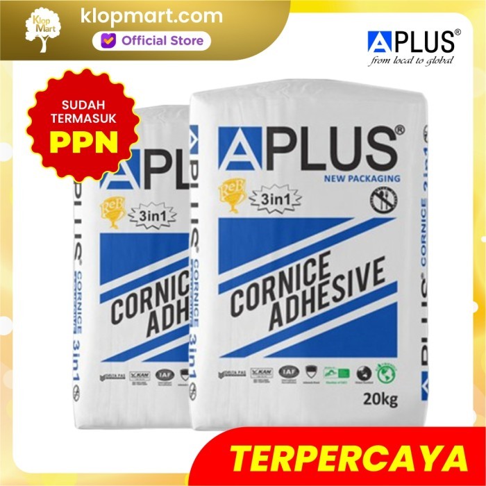Compound Aplus 20Kg / Kompon Gypsum Aplus 20Kg / Cornice Adhesive A+