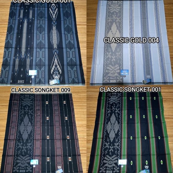 Terbaru | Sarung Bhs Classic Gold Original - Sarung Bhs Classic Songket Original