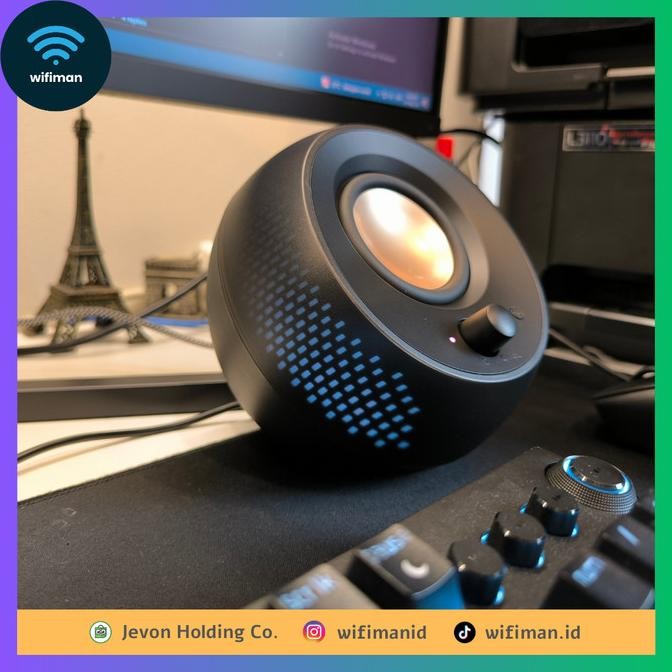 Creative Labs Pebble X 2.0 Bluetooth 5.3 USB C AUX Speaker Audio PC Desktop Computer Komputer Terlar