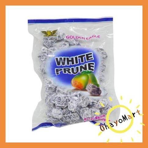 

Golden eagle White Prune / Manisan Buah Prune Putih/ Prune candy gr
