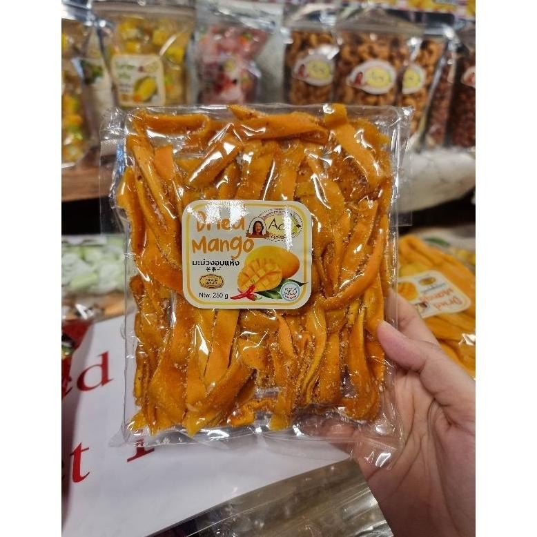 

READY STOCK snack viral madam aoi dried fruits//mangga kering madam aoi dried spicy mango//manisan mangga thailand viral