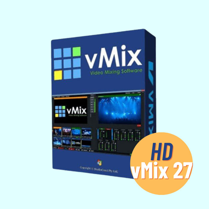 vMix HD Software Video Mixer (Lisensi Original)