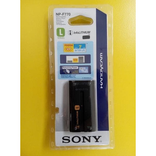Murah Battery SONY NP-F770 for Sony CCD- RV100/CCD-RV200 Non COD