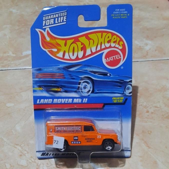 hotwheels hot wheels land rover mk ii 12a72