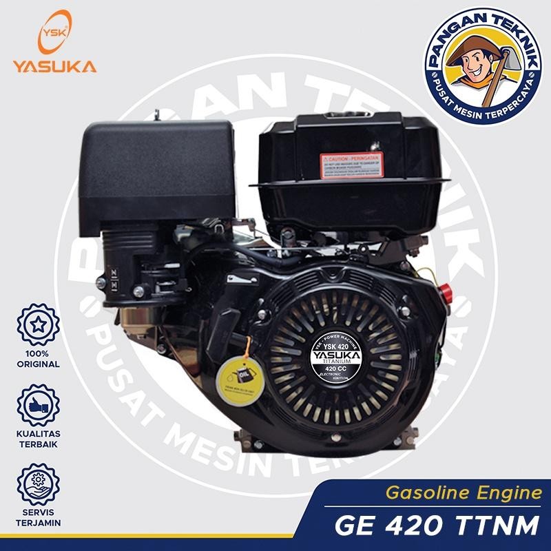 Mesin Penggerak Bensin Yasuka | Gx 420 Titanium | Mesin Ketinting