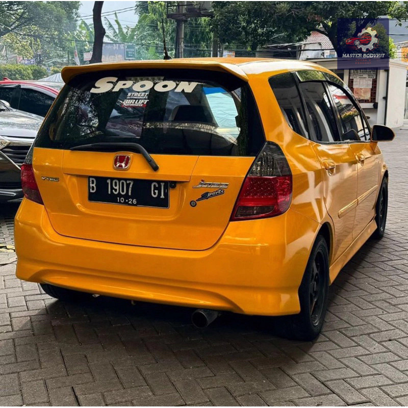bodykit full bemper jazz gd3 Adaptasi Vtec MMC 2004 - 2007 adaptasi vtec include Grill Jaring