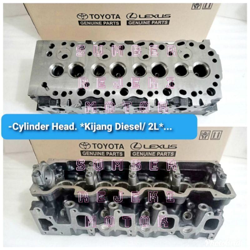 Cylinder Head Kijang Diesel 2L Original
