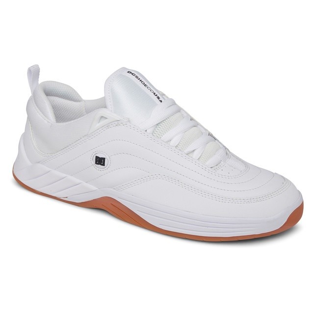 DC Shoes Men Williams Slim Shoes White/Gum ADYS100539