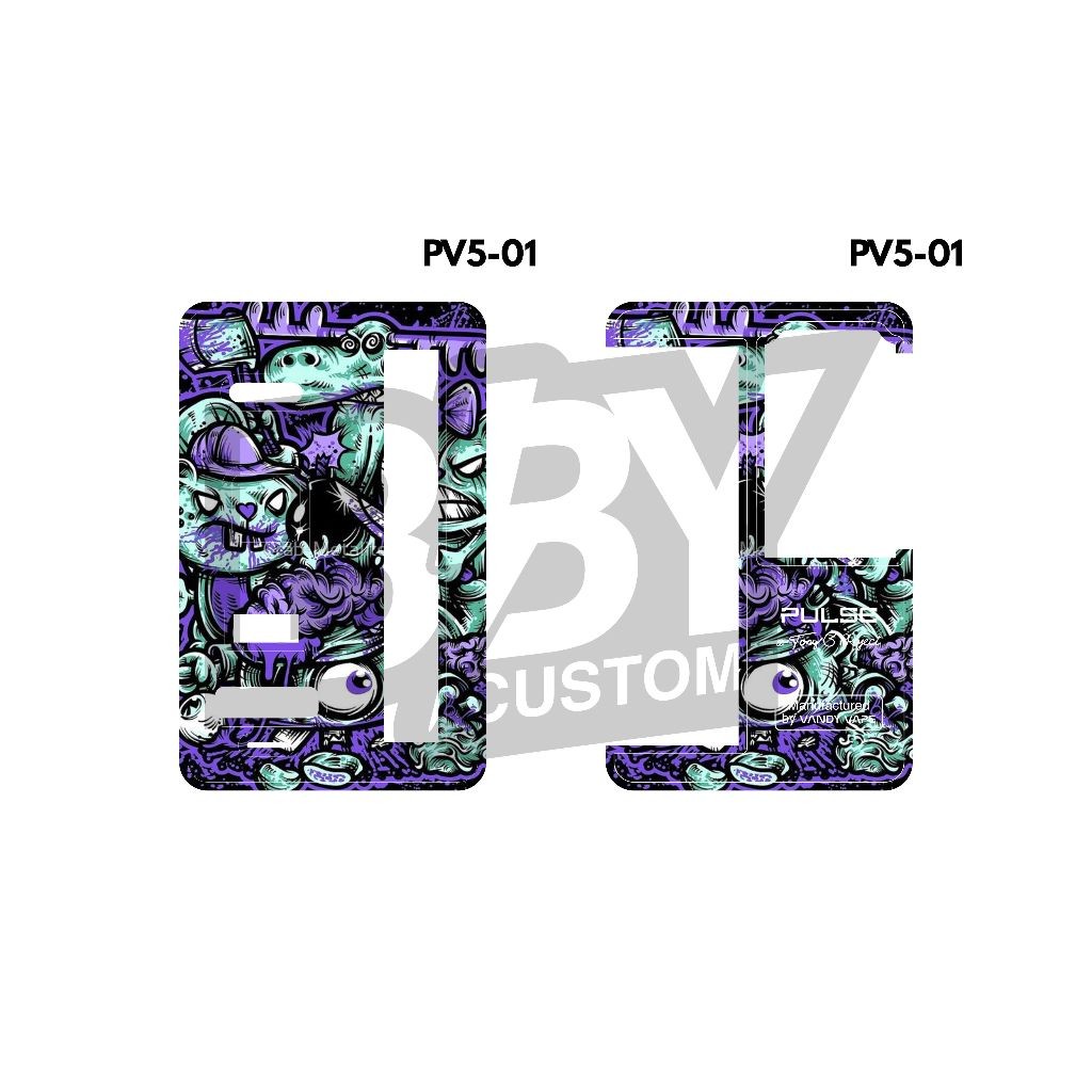 

*PromoTerjangkau* Stiker Inner Pulsee V 1 2 5 Garskin Wrap Premium / X Casing Case COD