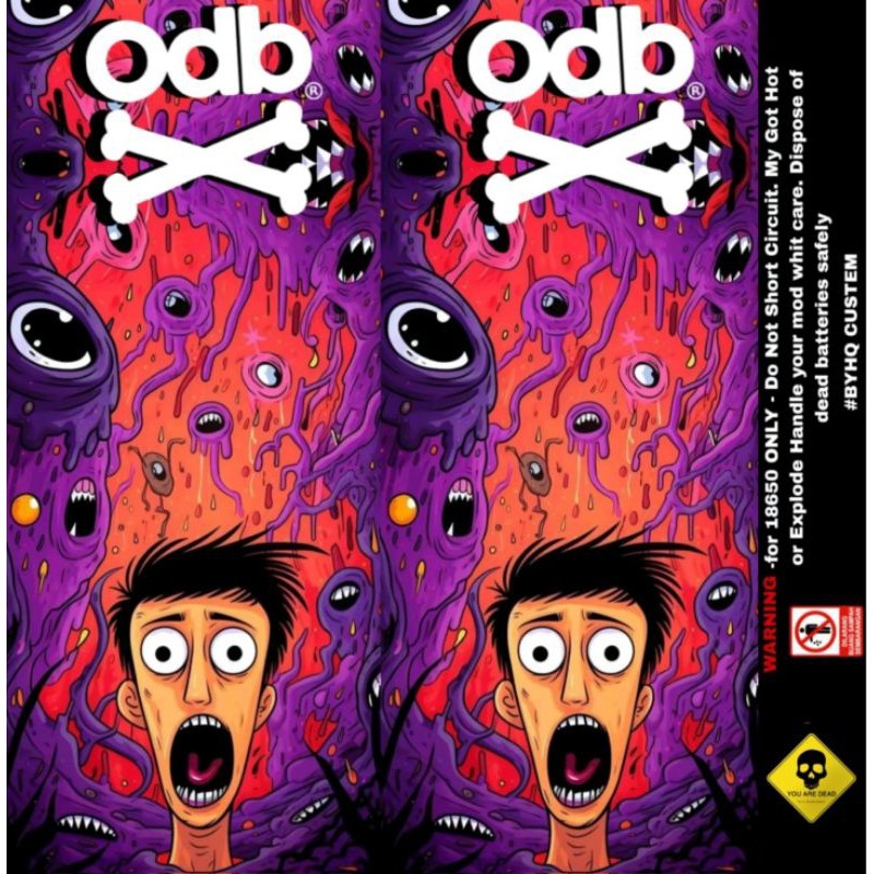 

*PromoTerjangkau* Stiker Bagian Batrey Odb 18650 2 Garskin Wrap Premium / X Casing Case COD