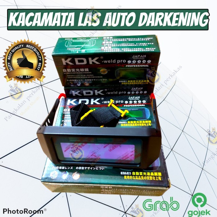 Kacamata Las otomatis weld pro KDK
