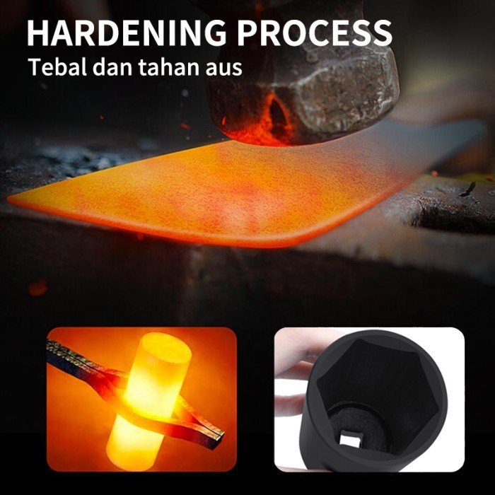 Imata Kunci Sok Impact/Kunci Socket Extention Impact Set Bahan Cr-Mo