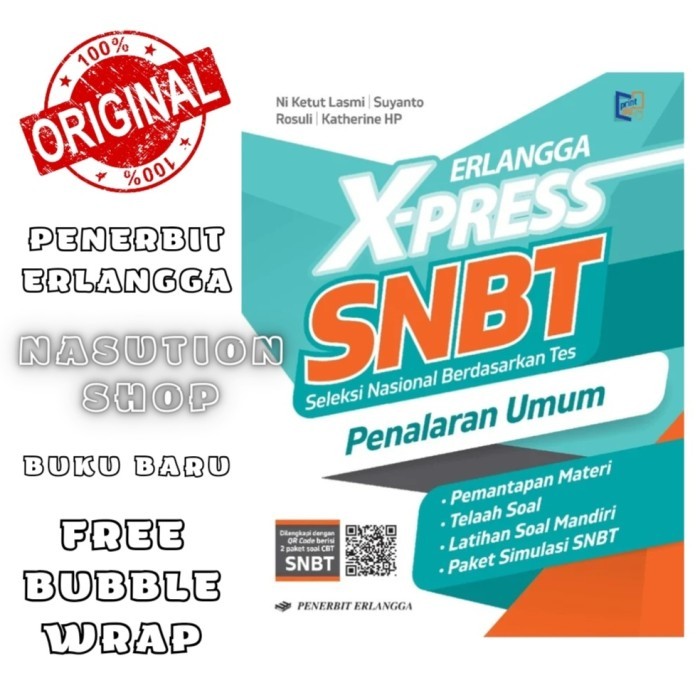 

Buku Soal Erlangga Xpress SNBT SMA Dilengkapi Kunci Jawaban Original