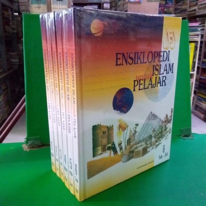 

Original buku ensiklopedi islam untuk pelajar satu set 1-6