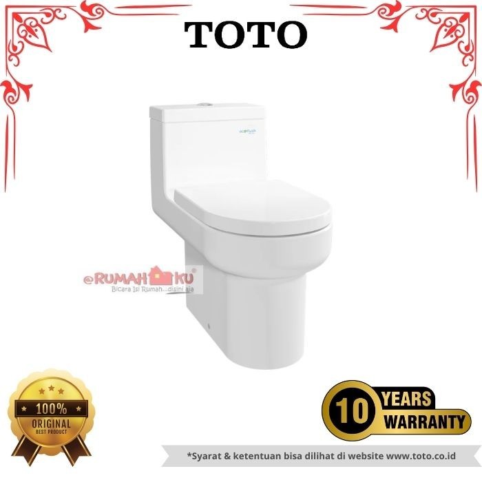 TERBARU Kloset Duduk TOTO CW895J One Piece