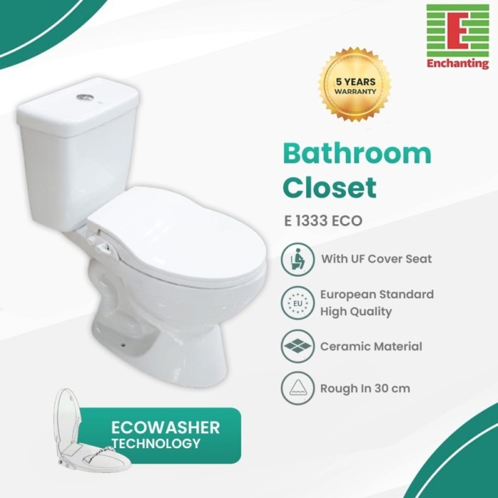 Toilet / Kloset Duduk Europe Enchanting E1333Eco