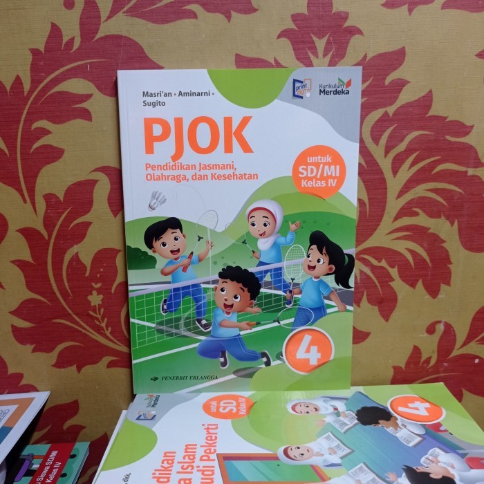 

OBRAL Buku SD PJOK Kelas 4 SD / MI Kurikulum Merdeka Erlangga