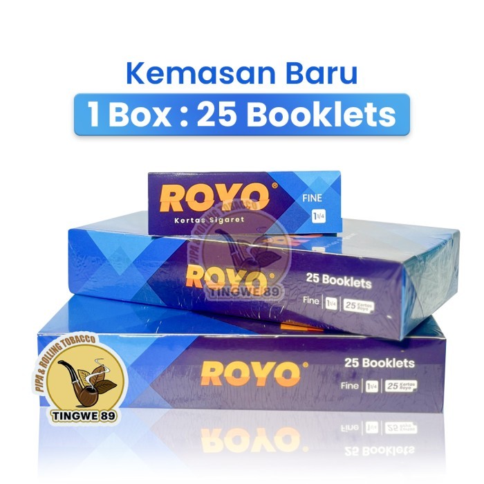 

Kertas Royo Fine 1 1/4 (1 box)