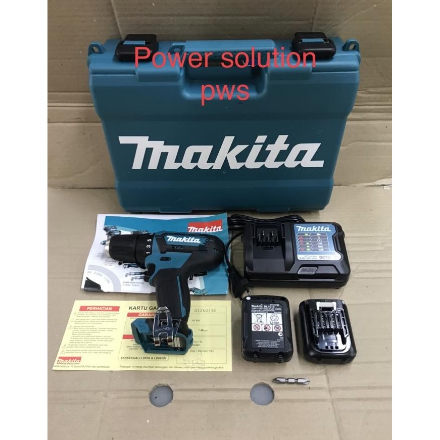 Mesin Bor Baterai Cordless Drill Makita DF 333 D / DF333D