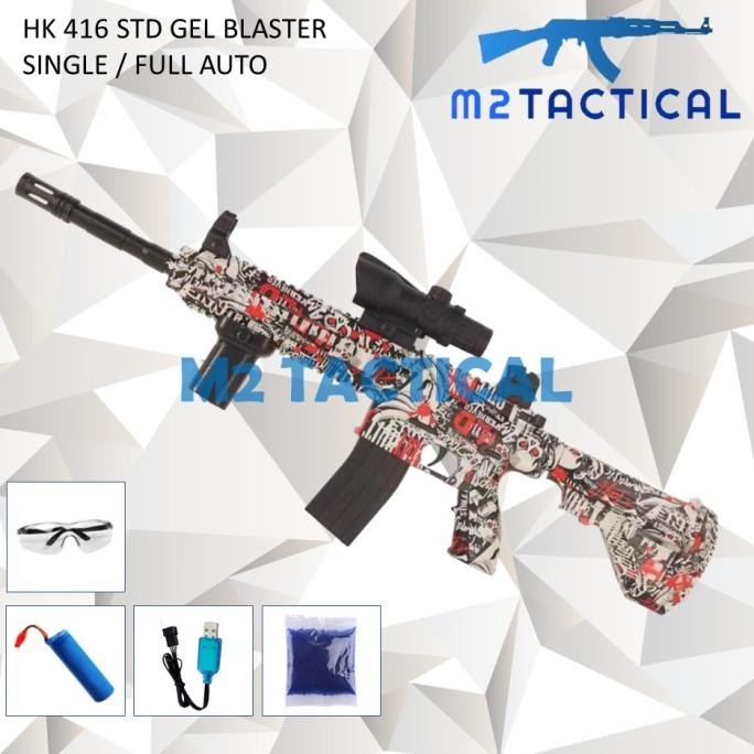 Mainan WGB Water Gel Blaster M416 / HK416 STD Lehui Kids Version WGG Terlaris